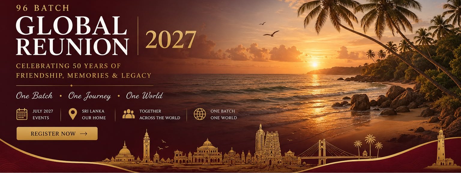 96 Batch Global Reunion 2027